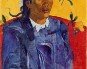 保罗 高更 : Woman with a Flower